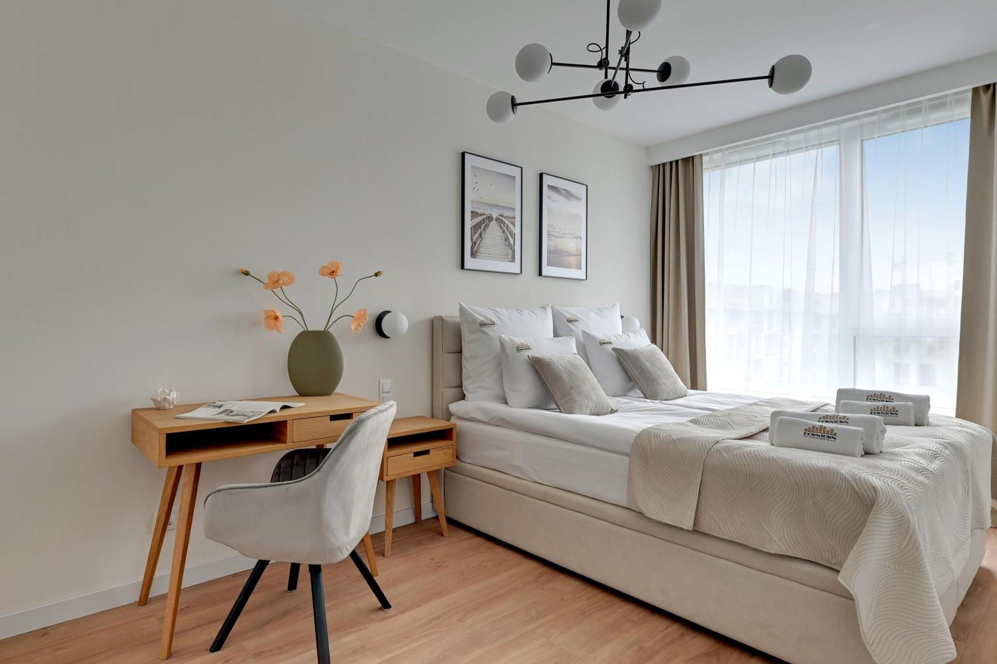 Chlebova - Riverside View Terrace, Free Parking, Gym & Kidsplay By Downtown Apartament Gdańsk